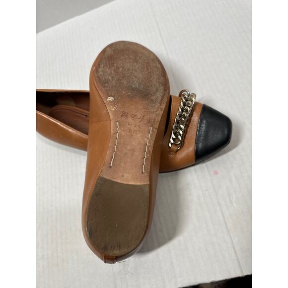 Elizabeth & James Gwen Ballerina‎ Flats Flats Leather Shoes Loafers Womens Sz 8M - Picture 4 of 4